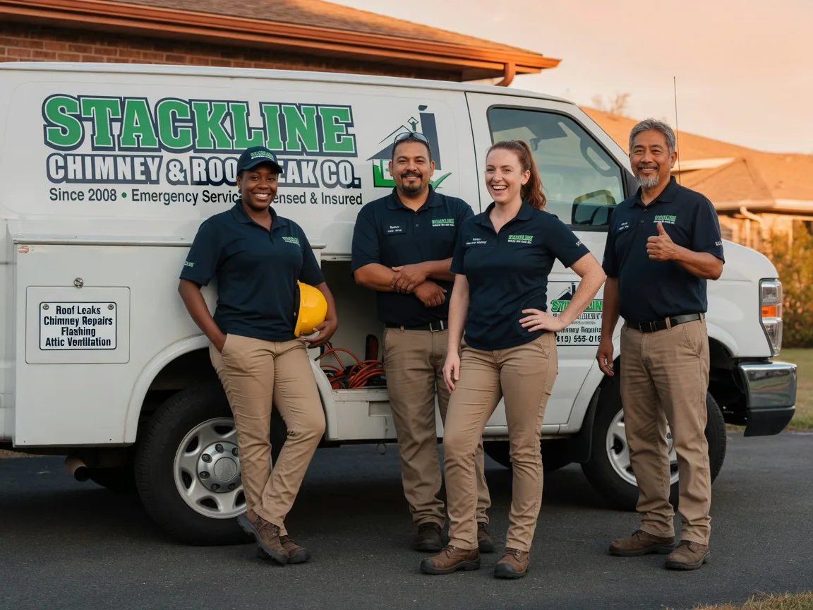 Chimney flashing repair company in Upatoi, GA